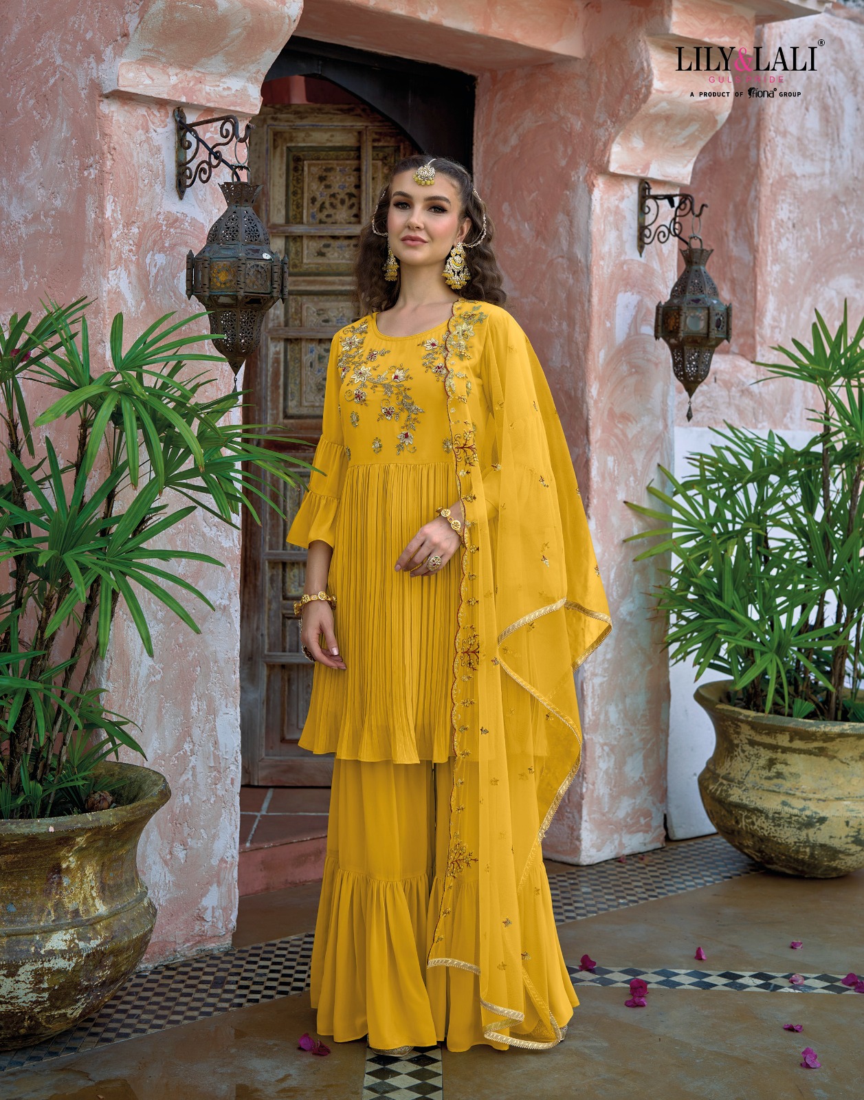 Lily Lali Mehrama Readymade Sharara Dress Catalog Lowest Price